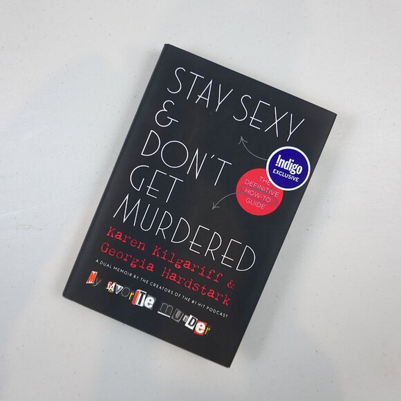 Bundle of My Favorite Murder Tee, Pin & "Stay Sexy & Don't Get Murdered" Book - Picture 11 of 14